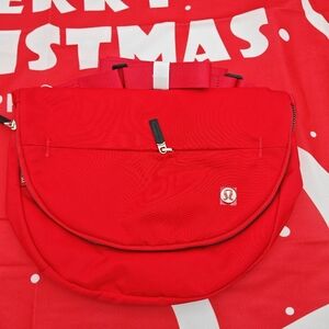 Lululemon red All Night Festival Bag 5L